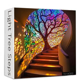 Passi di alberi leggeri puzzle puzzle 1000 pezzi